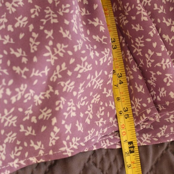 Ellen Tracy Women’s Small Pastel Floral Ruffle Tiered Dress Whimsical Fair - Picture 10 of 10